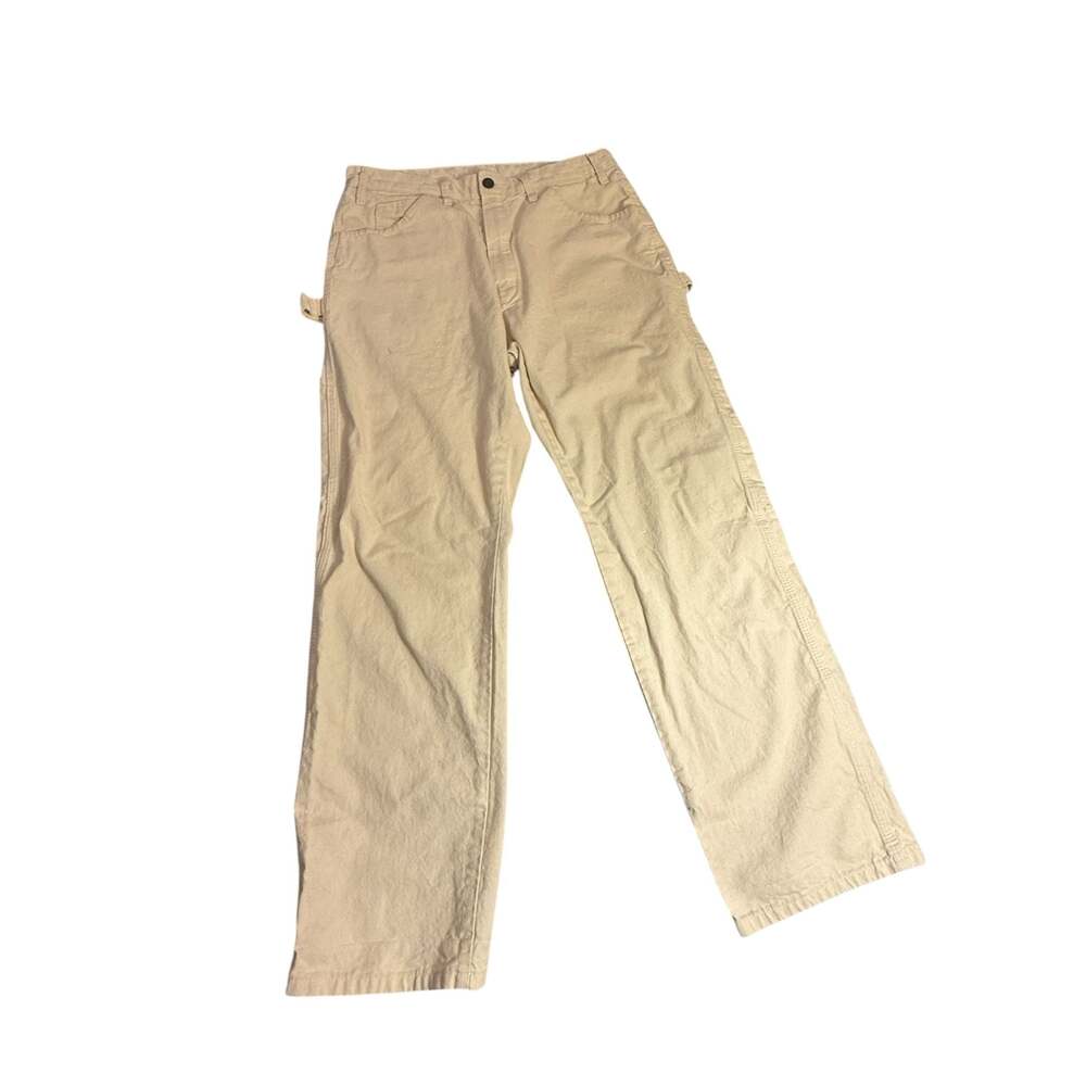 Dickies Loose Fit Sanded Duck Carpenter Pants Tan